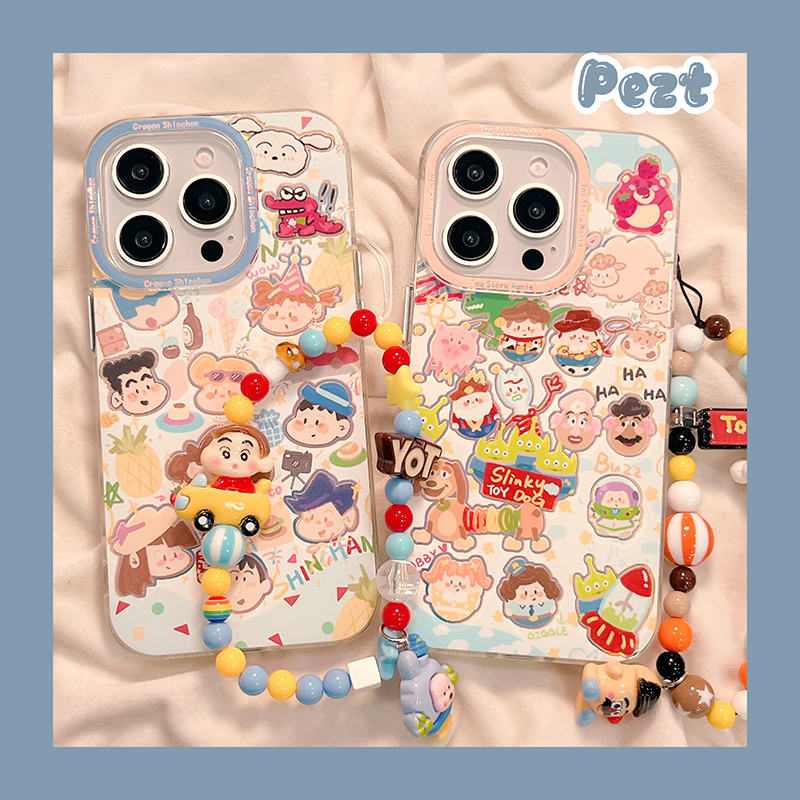 苹果手机壳IMD卡通动画情侣