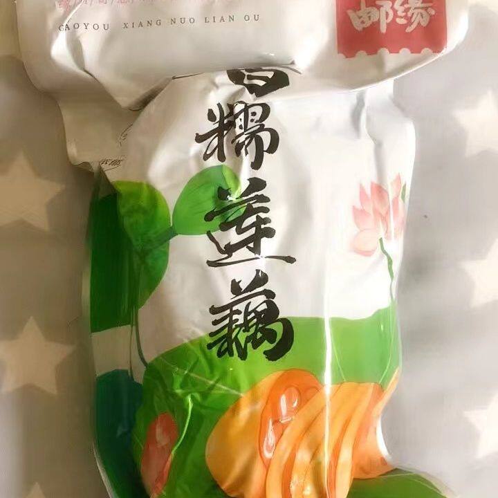邮缘扬州特产糯米藕桂花蜜汁熟食真空新鲜莲糖藕多规格批发