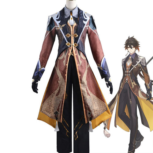 原神cos服全套二次元游戏动漫服万圣节扮演服钟离cosplay衣服套装