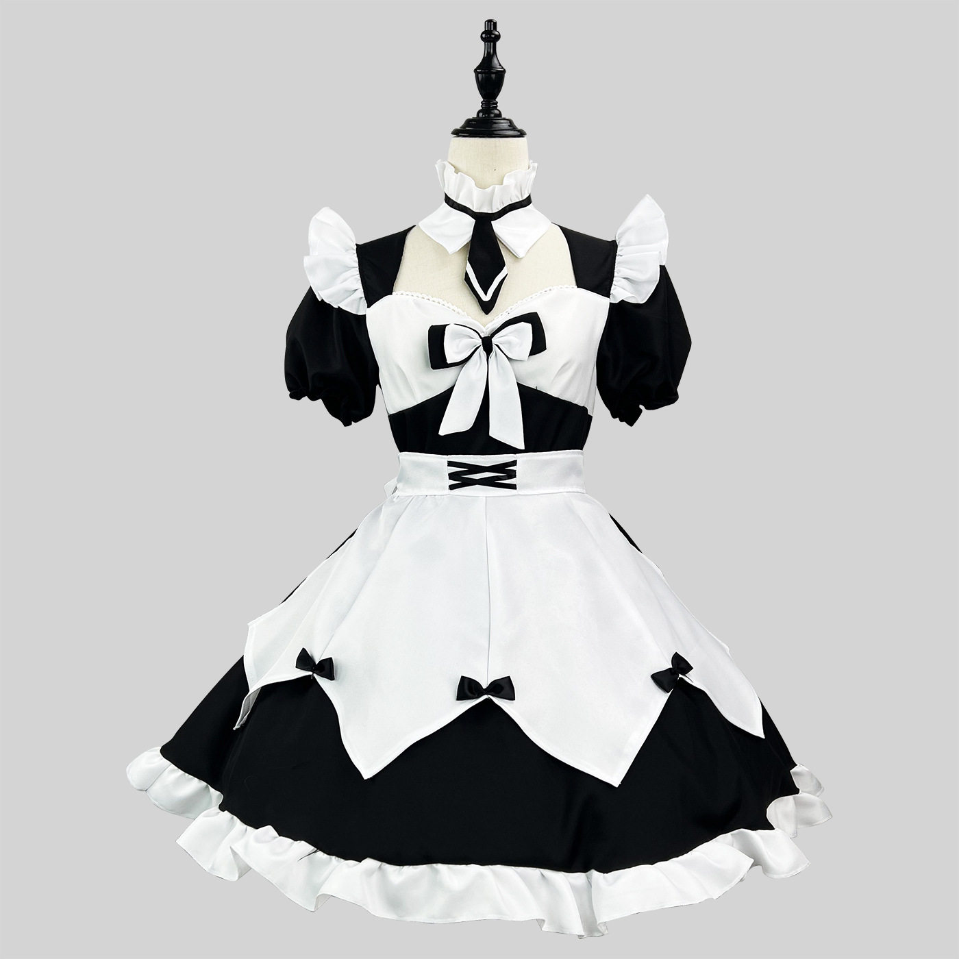 跨境原创日本软妹Lolita女仆装网红变装Cosplay女佣裙女装