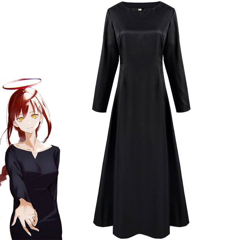 电锯人cos三鹰朝玛奇玛恶魔猎人帕瓦吉田宽文cos女连衣裙战争恶魔