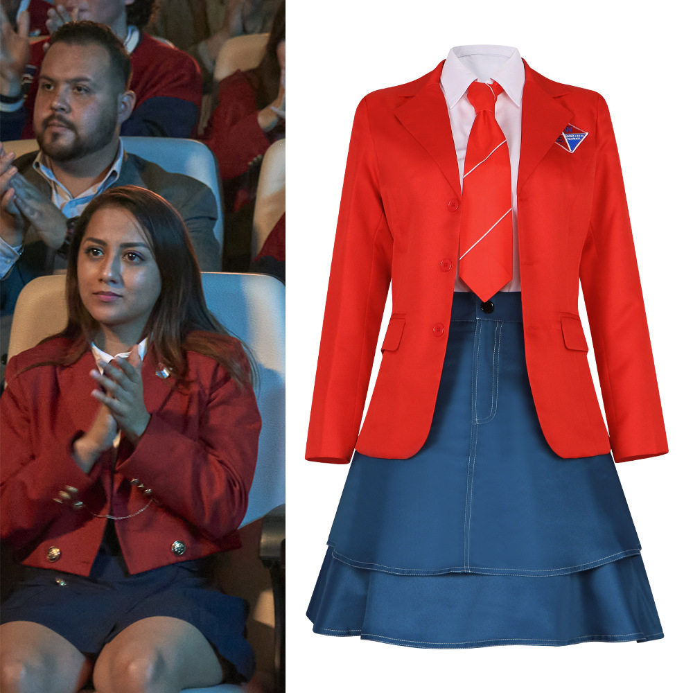 叛逆Rebelde电视剧同款校服校园男女学生制服cosplay舞台表演服装