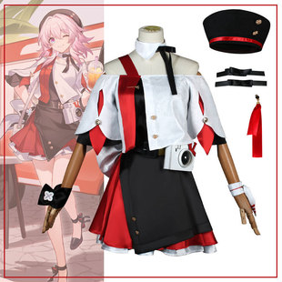 三月七cos服肯德基KFC联动崩坏星穹铁道丹恒cosplay全套