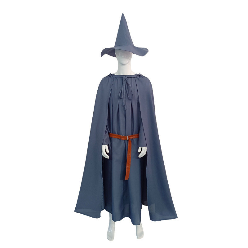 万圣节cos指环王甘道夫cos服霍比特人魔戒角色扮演cosplay表演服