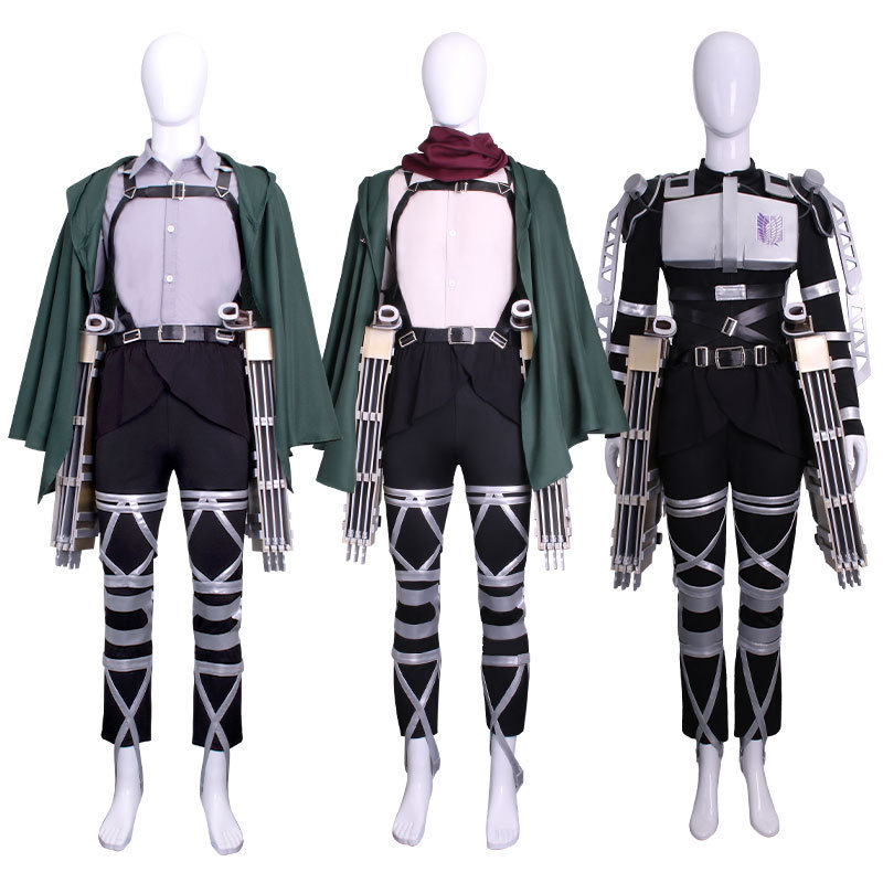 进击的巨人终季立体机动装置艾伦三笠战斗服武器道具cosplay服