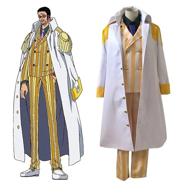 海贼王五老星海军三大将军黄猿cos服赤犬萨卡斯基cosplay服装