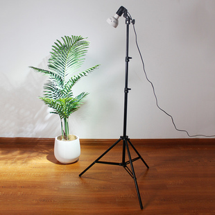 全光谱仿太阳光植物生长灯泡室内植物补光灯支架射灯头27落地灯架