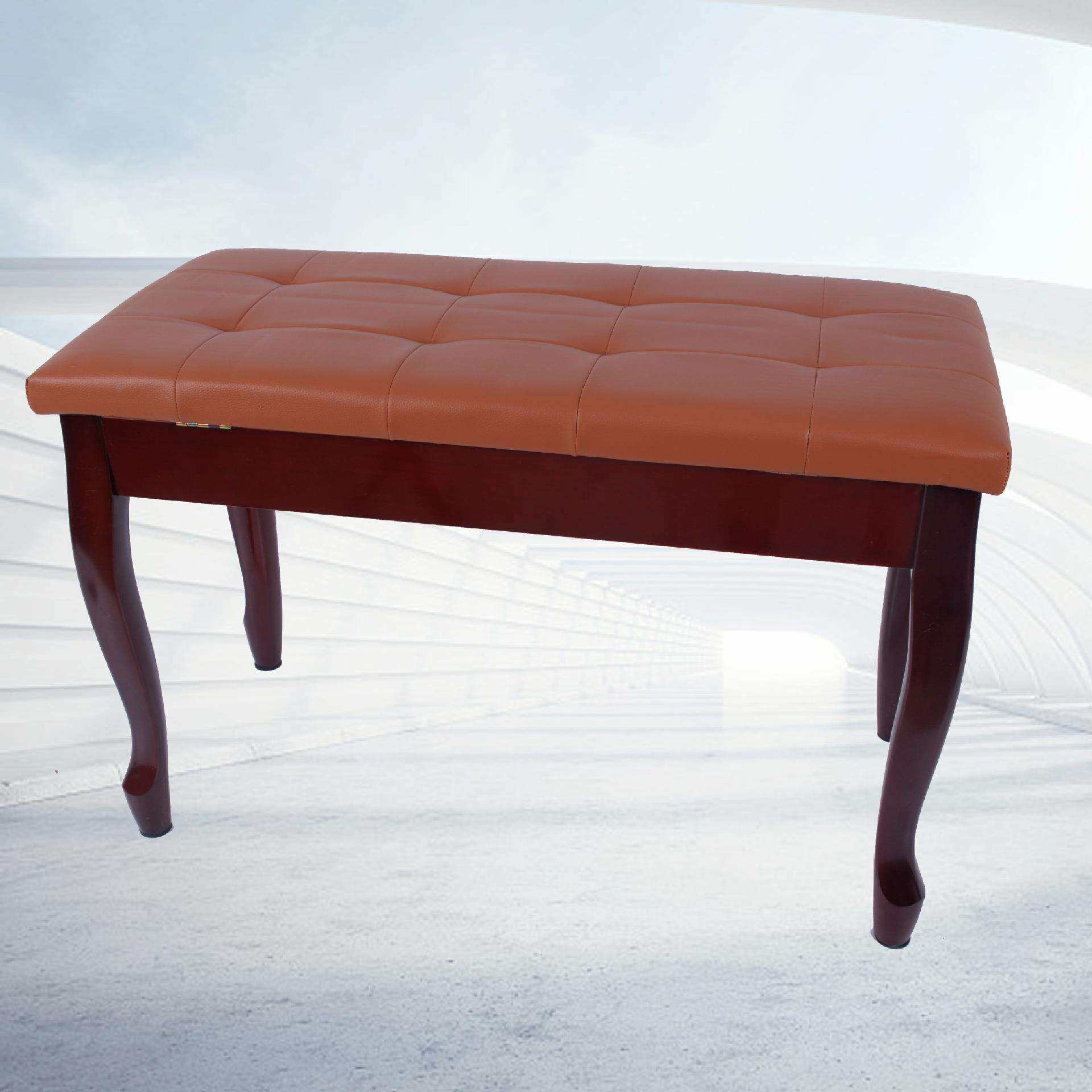 钢琴凳电钢琴凳带书箱可放曲谱PU皮面琴凳软面弯腿钢琴