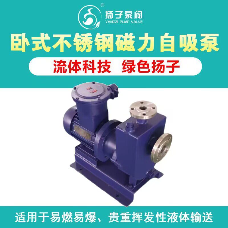 无泄漏防爆自吸泵ZCQ65-50-145自吸式不锈钢耐腐蚀磁力泵