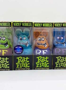潮玩精品：老鼠芬克传奇 Rat Fink 摇头公仔（普通版） 畅销欧美