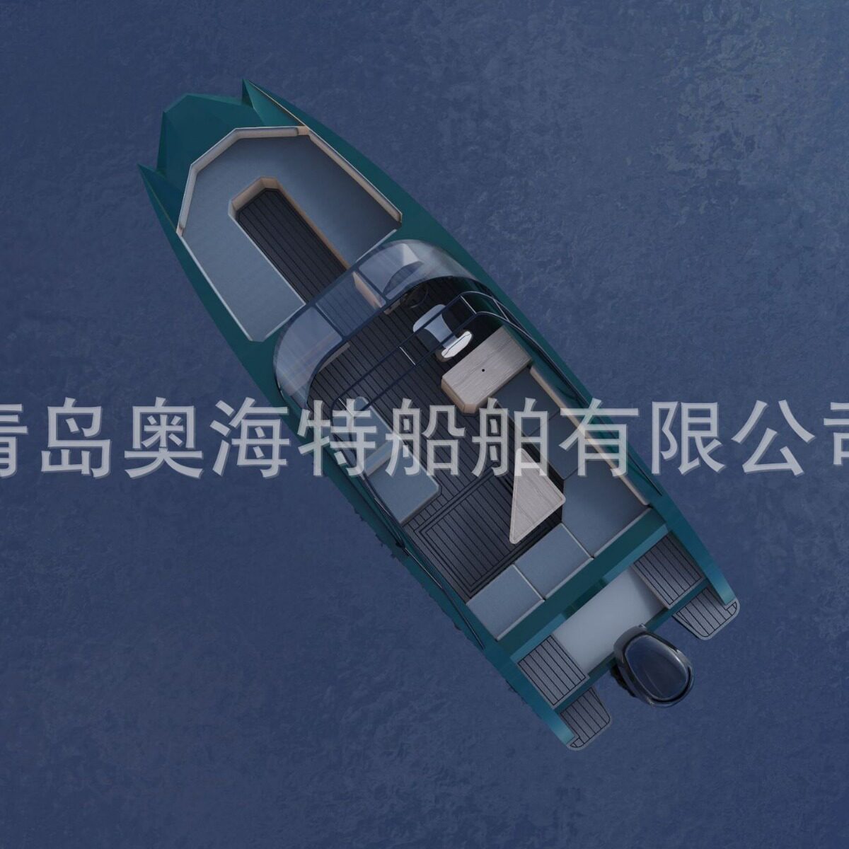 7.5米铝合金海上观光艇