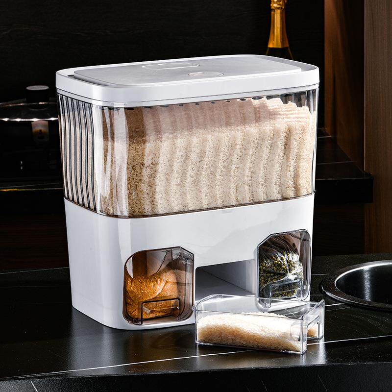 家用密封防尘防潮储米箱厨房五谷杂粮大米米缸多功能面粉储存箱子