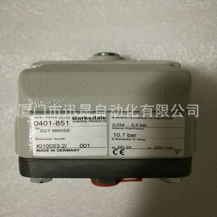 机械式压力开关Barksdale巴士德E1H-GB90-F2-GE70 VCDPD2H-H18SS