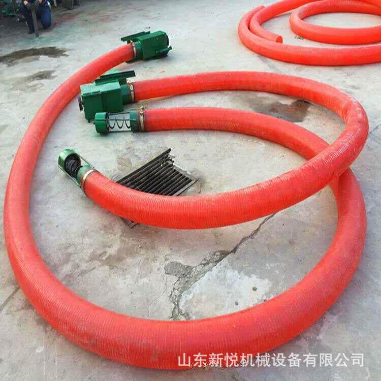 多功能6寸软管吸沙机家用便携式吸粮机小型车载抽粮机直销