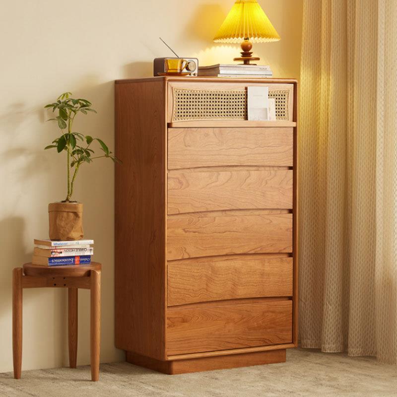 北欧实木斗柜家用书房靠墙收纳抽屉柜小户型客厅时尚落地式储物柜