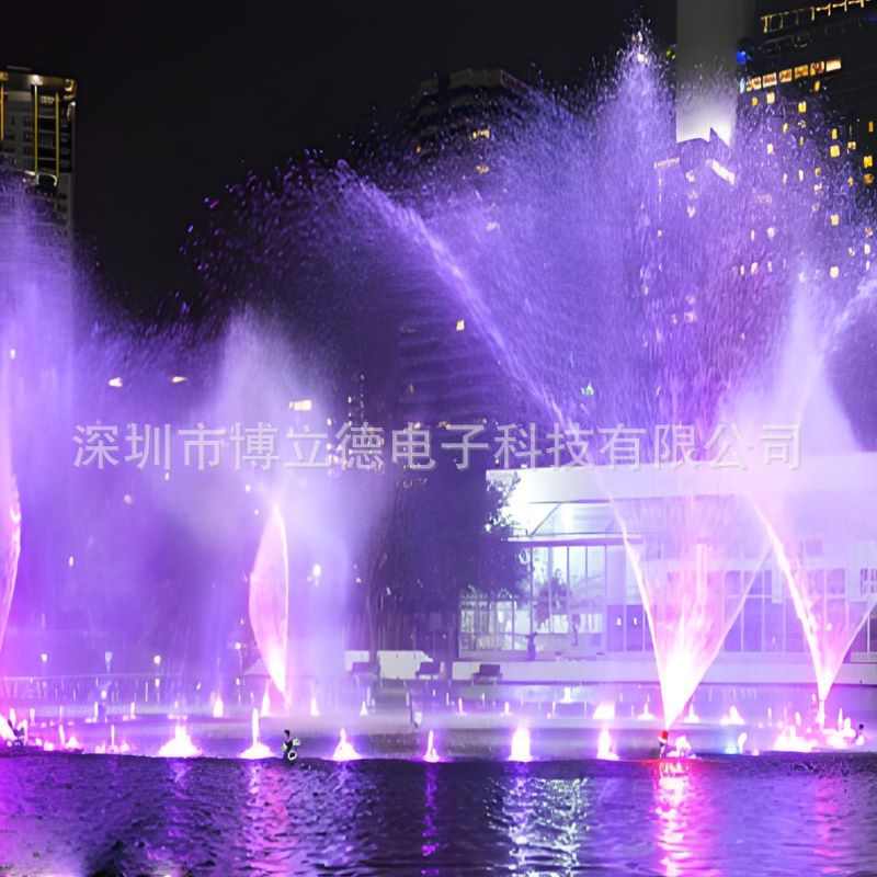户外程控音乐喷泉设计制作安装