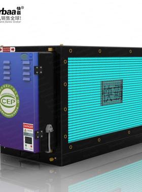 快霸UV光解废气除味设备工业塑胶电子恶臭污染油烟净化器8000风量