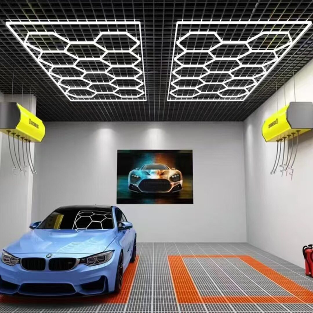 LED洗车房洗车房蜂窝灯