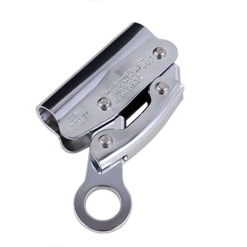 瑞赛欧16mm钢丝自锁器高空作业攀登安全绳防坠落止坠器缓降抓绳器