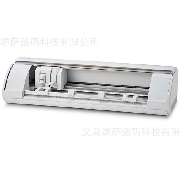 原装进口CAMEO5刻字机不干胶卡纸PU烫画膜不织布毛毡切割机巡边机