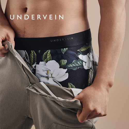 奢品面料精英法式舒适男士内裤