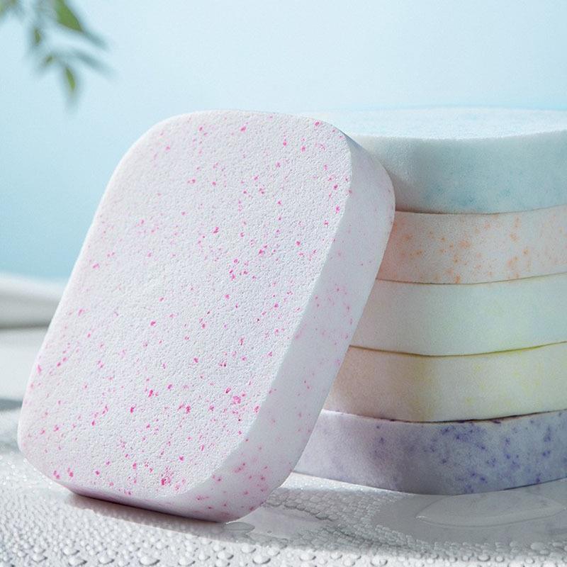 柔软竹炭洗脸扑洁面细腻