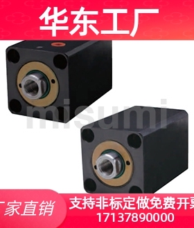 米思米C-MCXSS-SD薄型油缸-方形·通孔·立式·油嘴-