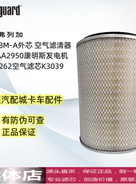 AF928M-A上海弗列加AA2950康明斯发电机3103262空气滤芯K3038 39