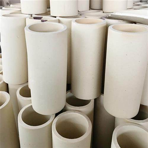 耐火管铸造陶瓷浇道管浇口陶管高铝耐高温浇铸直管弯管工厂直供品