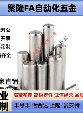 代替直杆型定位销 正公差圆柱销 销钉MS8-10/15/20/25/30/40/50/6