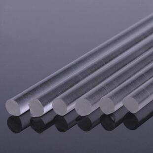 .现货亚克力棒 2mm直径有机玻璃圆棒 沙盘插花拼豆立体手工diy配