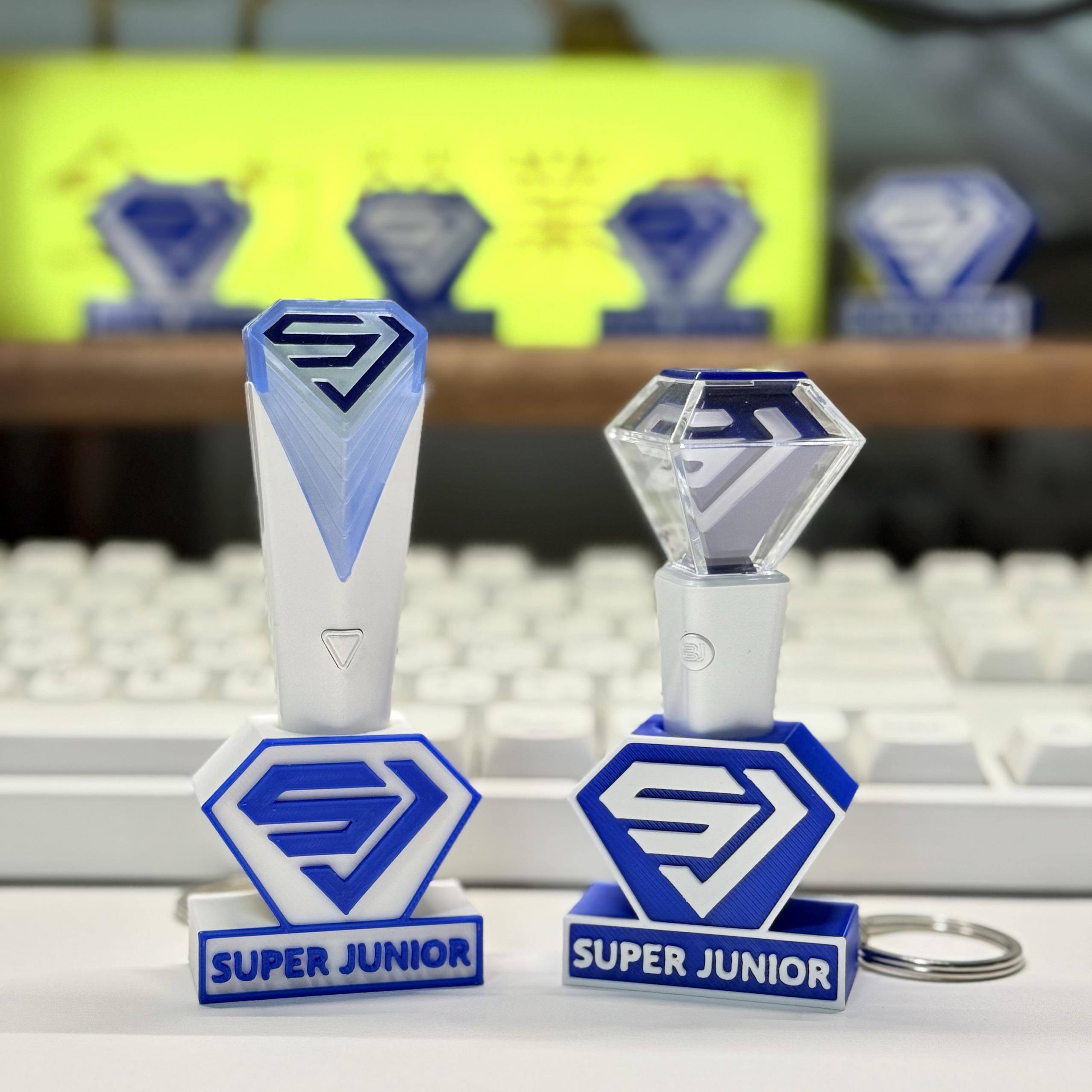 迷你 SJ 应援棒 底座 一代 二代 mini 手灯 钥匙扣 super junior
