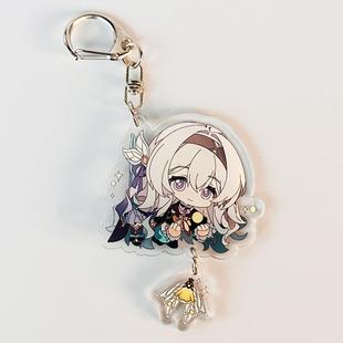 崩坏星穹铁道游戏周边流萤压克力钥匙扣星铁书包挂件崩铁揹包挂饰