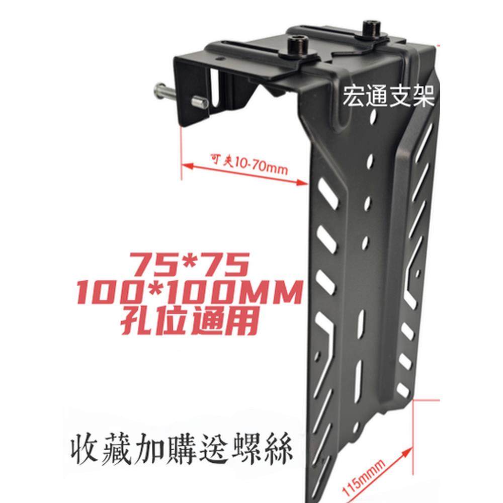 工位屏风转角显示器挂架可旋转伸缩增高架办公桌电脑屏幕壁挂支架