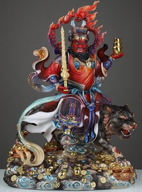 黑虎玄壇赵公明赵元帅赵灵官财神