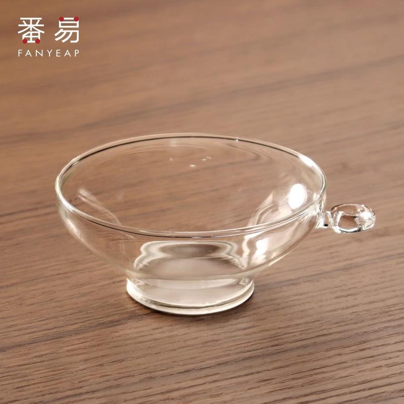 茶漏A1P243-玻璃茶隔耐热茶海茶水分离器功夫茶具配件茶滤茶茶水