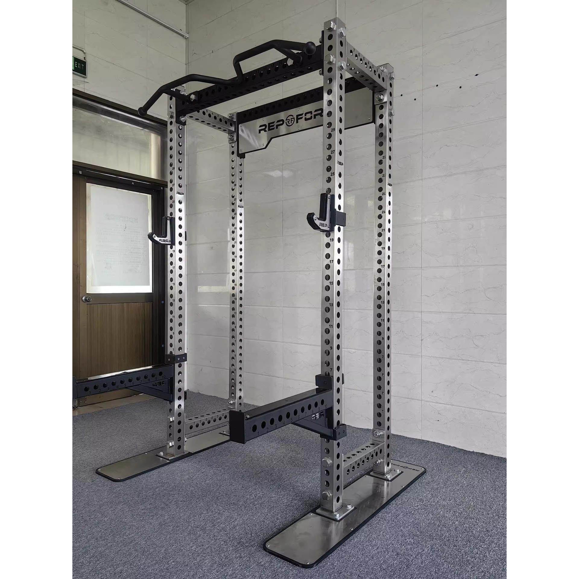 REPFORCE 框式深蹲架 开放架卧推 (201不锈钢立柱 +不锈钢方管)