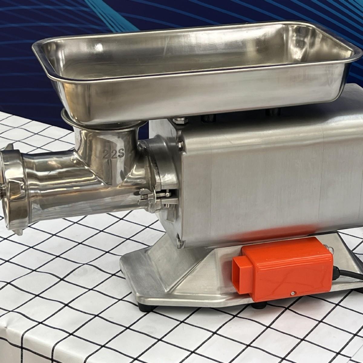 商用不锈钢绞肉机 电动绞肉 绞饺子馅机 台式多功能快速出肉机