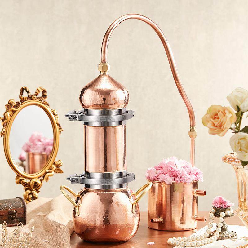 蒸馏器家用小型精油机古法纯露蒸馏器紫铜酿酒设备提纯器垒德株,餐饮具,滤酒器,淘宝优惠券,粉丝福利购,淘宝优惠卷