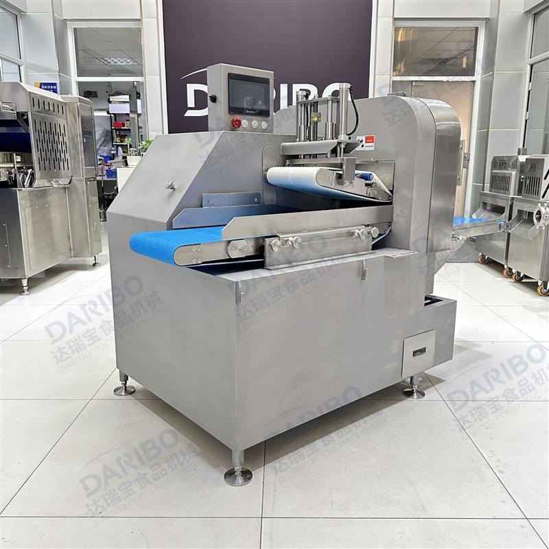 W熟牛肉切片切丁切粒设备 熟食肉切割片丝丁设备多功能熟肉切丁机