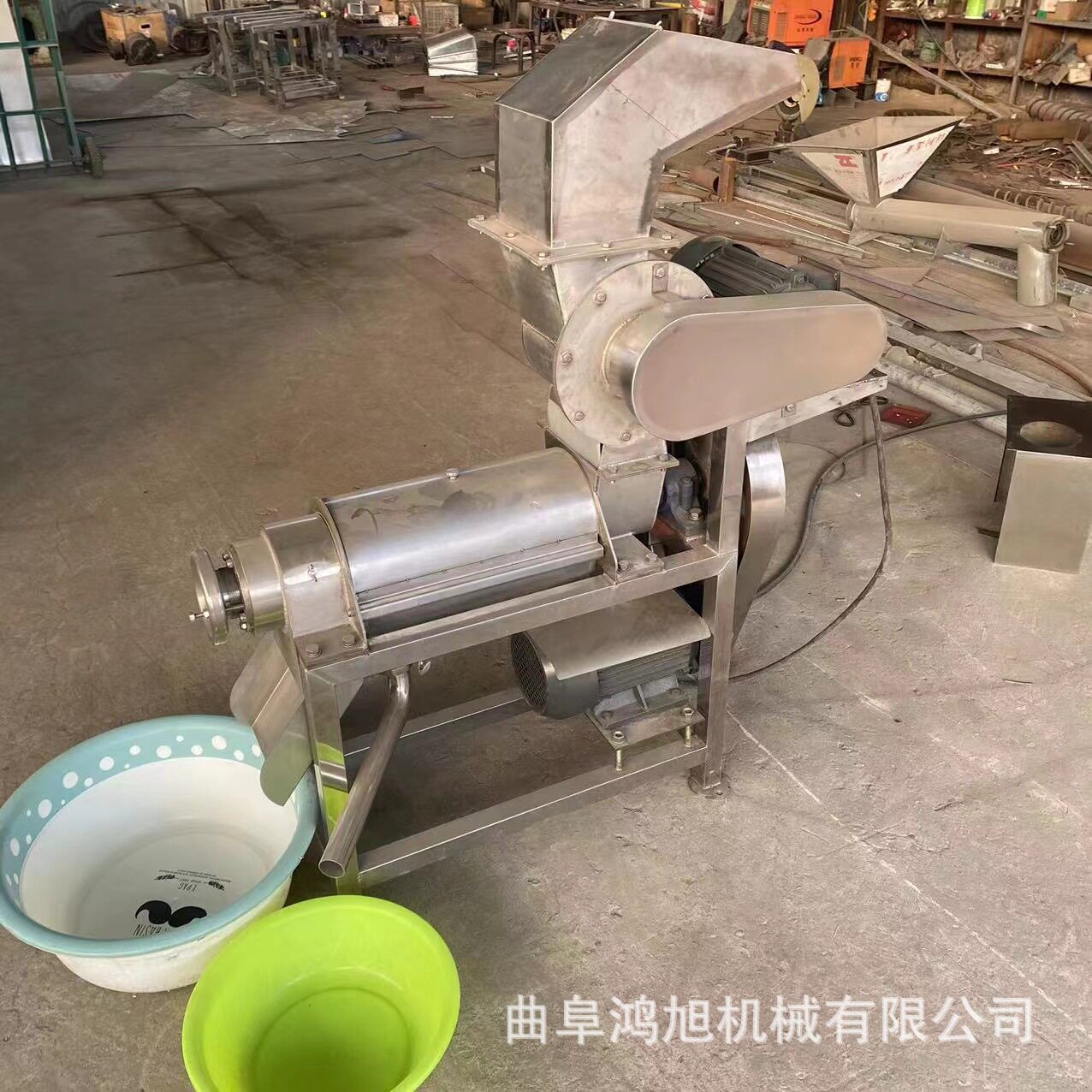 柚子西红柿螺旋榨汁机械 蔬菜渣汁分离机器 多功能白菜出汁机
