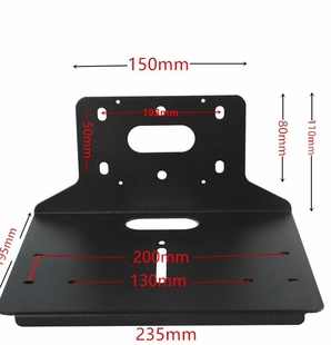 适用于思科中兴科达华为海康小鱼视频会议摄像头支架壁装支架托盘