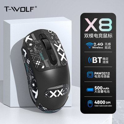 T-WOLF雷狼无线鼠标狗屁王gpw轻