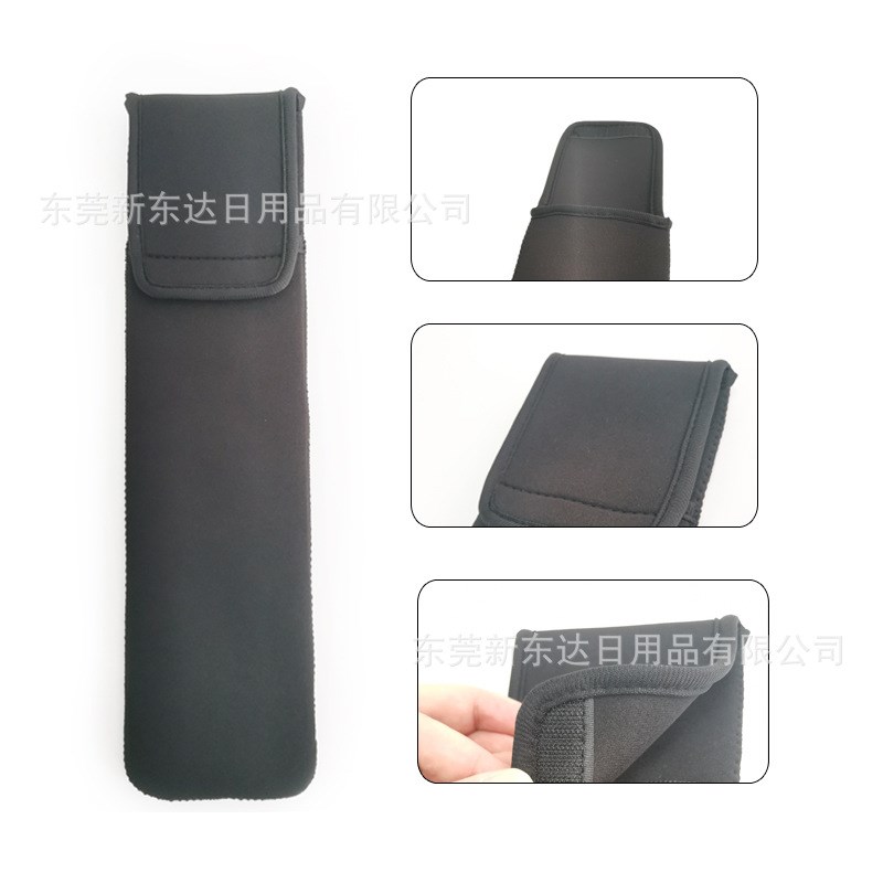 跨境卷发器收纳袋潜水料长方形卷发棒保护套收纳包U便携直发厂家