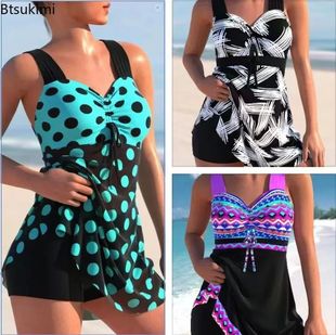Fashion split plus size swimsuit for women时尚分体大码泳衣女