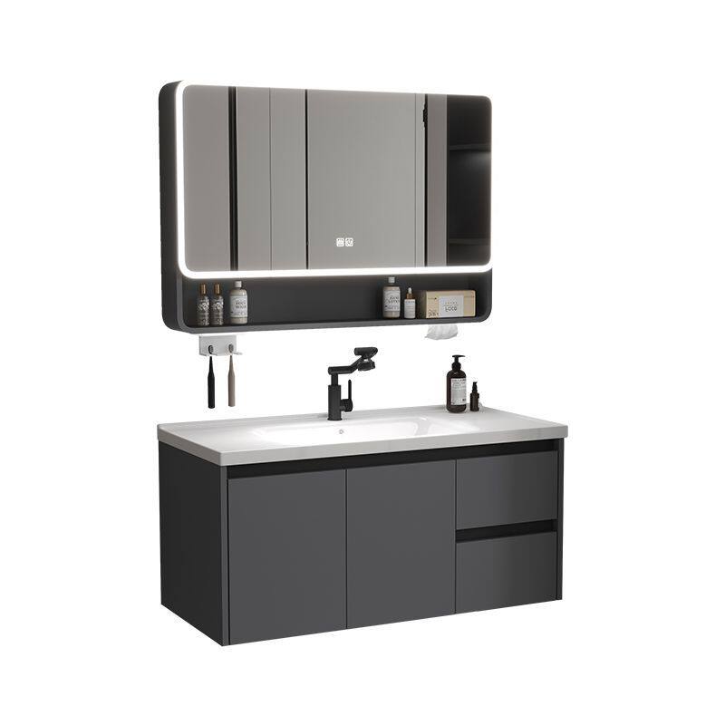 【包安装】加厚蜂窝太空铝浴室柜组合卫生间洗手盆洗脸池洗漱台