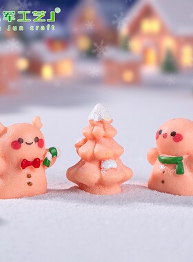 装饰品配件汽车载微景观圣诞节小