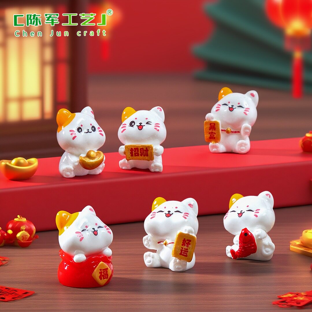 薄利多销微景观可爱暴富装饰品盲袋挂配件迷你桌面汽车载小摆件