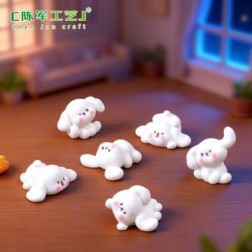 狗造景装饰品挂配件汽车载迷你小