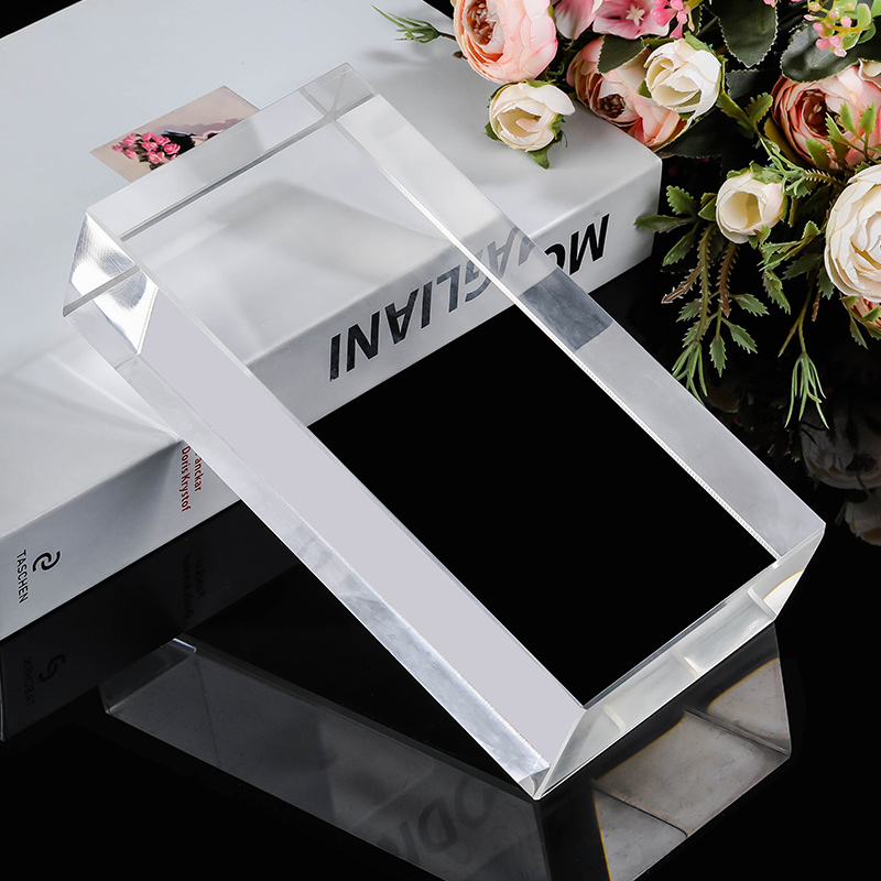 方形透明精磨玻璃砖隔断墙